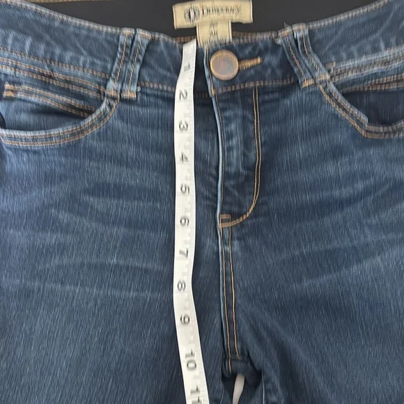 Democracy Jeans 10 Ab Technology Skinny Polished Casual Quiet Luxury Clean Girl - Picture 8 of 13